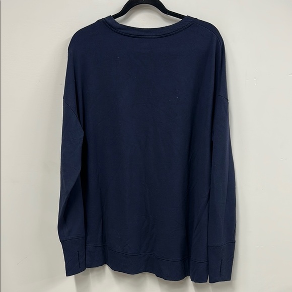 Athleta navy Blue Sweatshirt XL - Picture 6 of 6